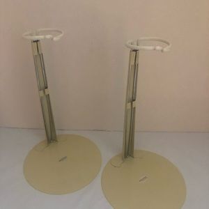 Set of Two Dollstands by Kingstate